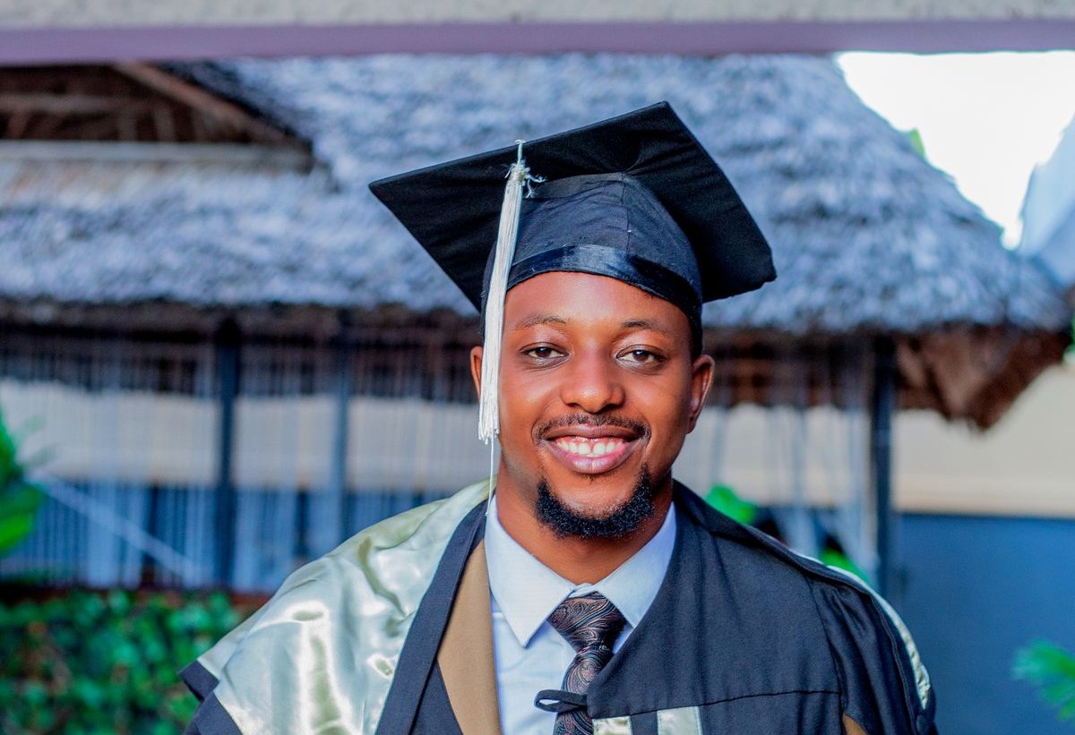 Young Nigerian graduate after NYSC camp, ready for the service year and next move